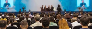 People gathering in 2024 event trends